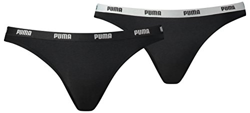 Puma Iconic, Braguita sin Género, Negro S Pack de 2