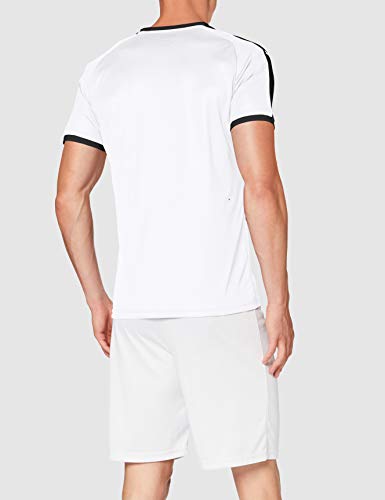 PUMA Liga Jersey T-Shirt, Hombre, White Black, M