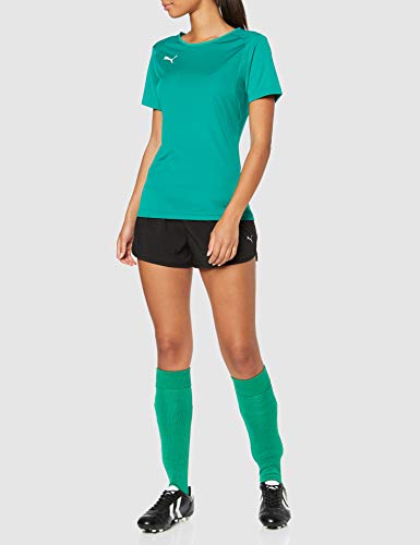 PUMA Liga Training Jersey W Camiseta, Mujer, Pepper Green-Puma White, L