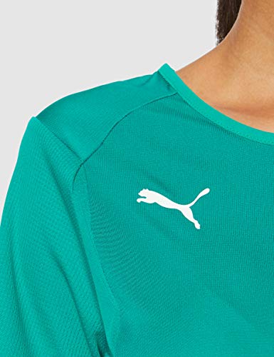 PUMA Liga Training Jersey W Camiseta, Mujer, Pepper Green-Puma White, L