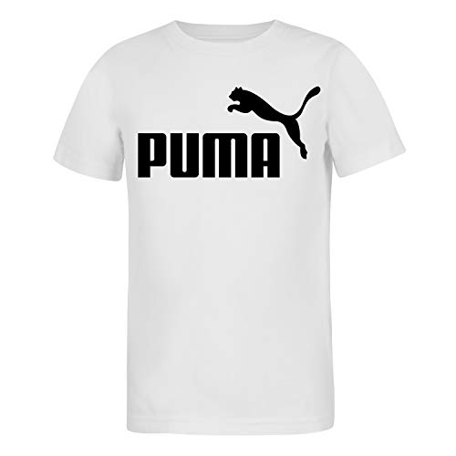 PUMA No. 1 Logo T-Shirt Camiseta, Blanco, 3 Años para Niños