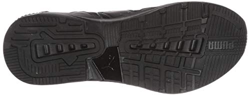 PUMA Provoke XT FM Mono WNS, Zapatillas de Gimnasio Mujer, Negro Black/Metallic Silver, 37.5 EU