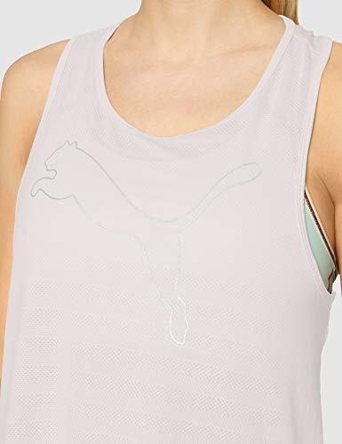 PUMA Rtg Layer Tank Camiseta De Tirantes, Mujer, Rosewater, S