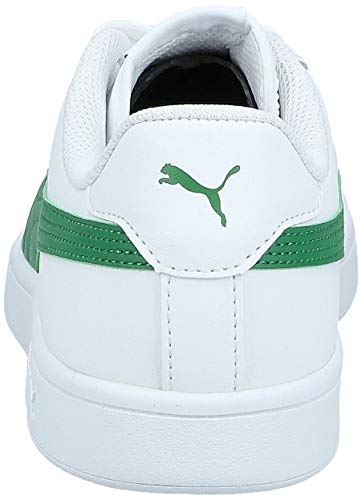 Puma - Smash V2 L, Zapatillas Unisex adulto, Blanco (Puma White-Amazon Green 03), 36 EU