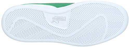 Puma - Smash V2 L, Zapatillas Unisex adulto, Blanco (Puma White-Amazon Green 03), 36 EU