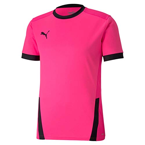 PUMA teamGOAL 23 Jersey Camiseta, Hombre, Fluo Pink/Puma Black, L