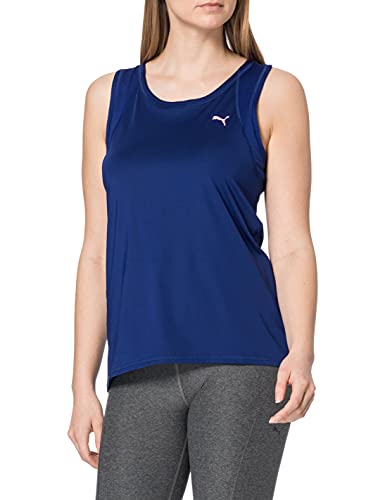PUMA Train Favorite Tank Camiseta De Tirantes, Mujer, Elektro Blue, XL