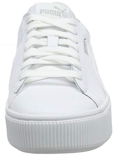 Puma - Vikky Stacked L, Zapatillas Mujer, Blanco (Puma White-Puma White 02), 37 EU