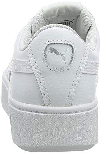 Puma - Vikky Stacked L, Zapatillas Mujer, Blanco (Puma White-Puma White 02), 37 EU