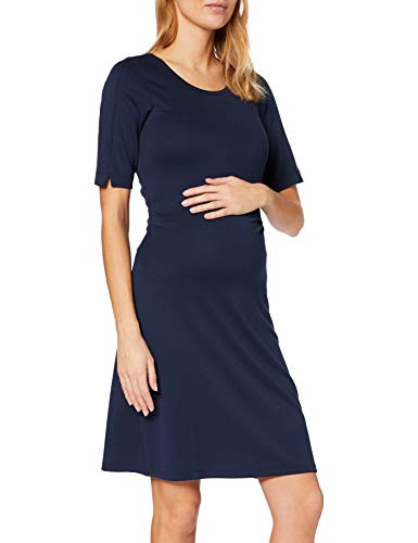 Queen Mum Dress Jersey SS Munich Vestido, Azul (Black Iris P554), 42 (Talla del Fabricante: Large) para Mujer