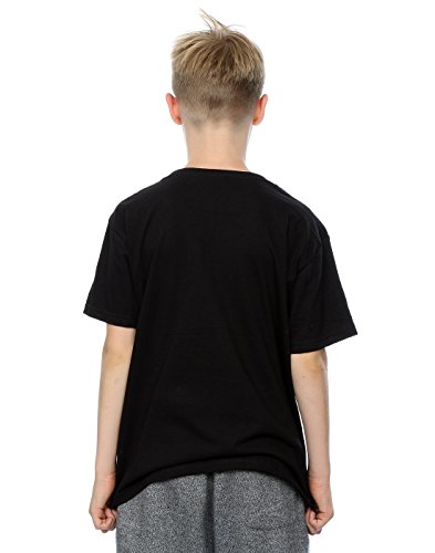 Queen niños Crest Logo Camiseta 7-8 Years Negro