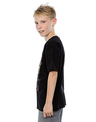 Queen niños Crest Logo Camiseta 7-8 Years Negro