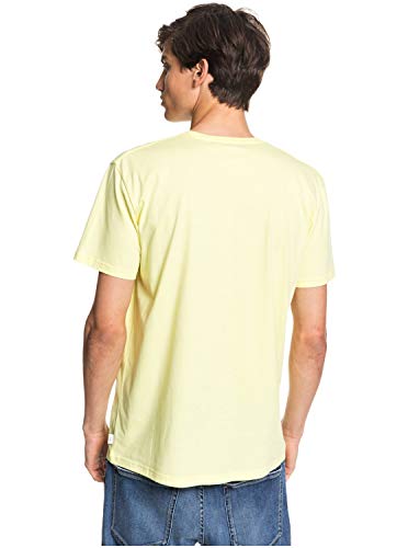Quiksilver First Fire tee M Camiseta, Hombre, Amarillo (Charlock)