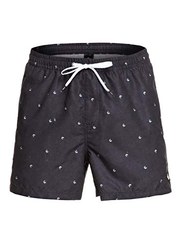 Quiksilver Offshore 15" - Short De Natación para Hombre Jam/Volley, Hombre, Black, XL