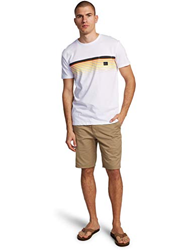 Quiksilver - Slab Camiseta con Bolsillo para Adulto