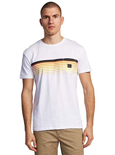 Quiksilver - Slab Camiseta con Bolsillo para Adulto