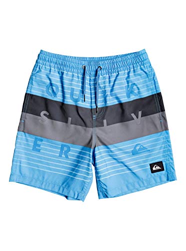 Quiksilver - Word Block 15" Short de Natación para Niño Grande