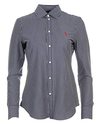 Ralph Lauren Knit Dress - Blusa, color azul marino, rosa y blanco azul marino XS