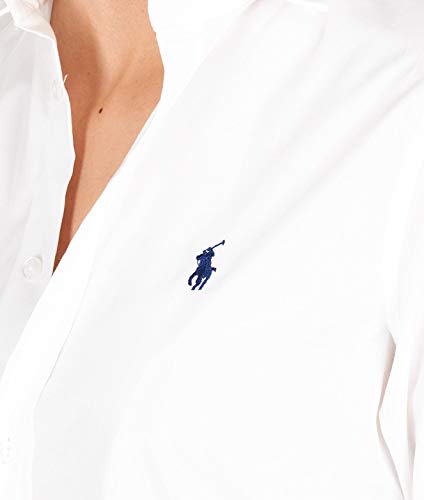 Ralph Lauren Luxury Fashion Mujer 211537103011 Blanco Camisa | Temporada Permanente