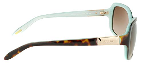 Ralph Lauren RALPH BY 0Ra5130 Gafas de sol, Lt Tort/Turquoise, 58 para Mujer