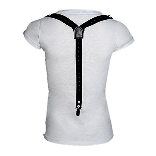 Rammstein Camiseta de tirantes para mujer, talla XL, color blanco