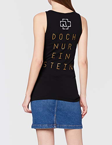 Rammstein Ladies Diamant Tanktop Camiseta sin Mangas, Negro (Black 00007), Large para Mujer