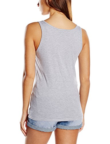 Ramones Hey Ho Camiseta de Tirantes, Gris, X-Large para Mujer