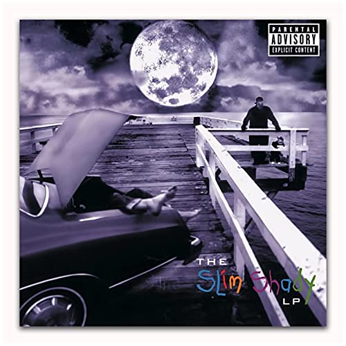 Raspbery Eminem Slim Shady Singer Rap Hip Hop álbum de música imagen arte cartel e impresiones lienzo pintura decoración del hogar -70x70cm sin marco