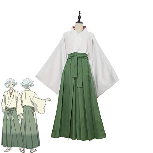 Rcinodhilary Anime Kamisama Love Cosplay Disfraz Momozono Nanami Tomoe japonés Kendo Kimono Traje Largo Traje de Halloween para Mujer