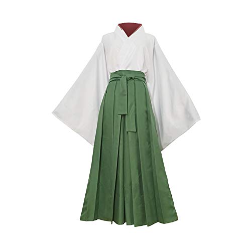 Rcinodhilary Anime Kamisama Love Cosplay Disfraz Momozono Nanami Tomoe japonés Kendo Kimono Traje Largo Traje de Halloween para Mujer