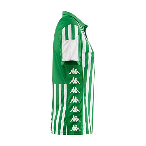 Real Betis - Temporada 2019/2020 - Kappa - Official Jersey Home WO Camiseta de equipación, Mujer, Neutro, S