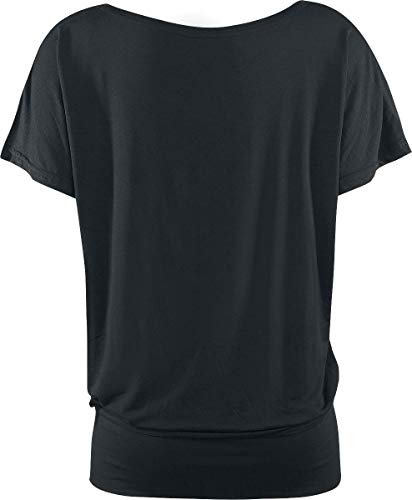 R.E.D. by EMP Can You Read My Mind Mujer Camiseta Negro XS, 95% Viscosa, 5% elastán, Regular