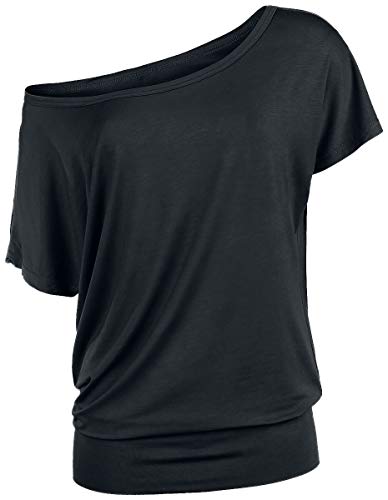 R.E.D. by EMP Can You Read My Mind Mujer Camiseta Negro XS, 95% Viscosa, 5% elastán, Regular