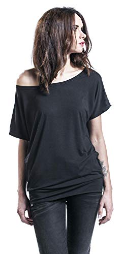 R.E.D. by EMP Can You Read My Mind Mujer Camiseta Negro XS, 95% Viscosa, 5% elastán, Regular