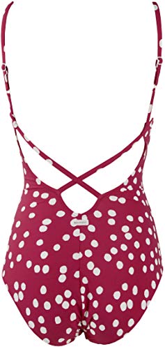 Red Point Beachwear, Mujer, Bañador, Aros Foam, Volos, Talla ESP: 90C, Rojo