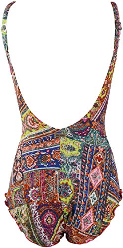 Red Point Beachwear, Mujer, Bañador, Básico Foam, Zadar, Talla ESP: 105B, Multicolor