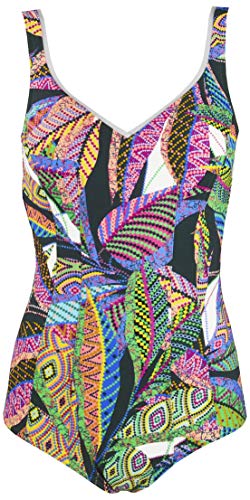 Red Point Beachwear, Mujer, Bañador, Control Plus Foam, Quepos, Talla ESP: 115C, Multicolor