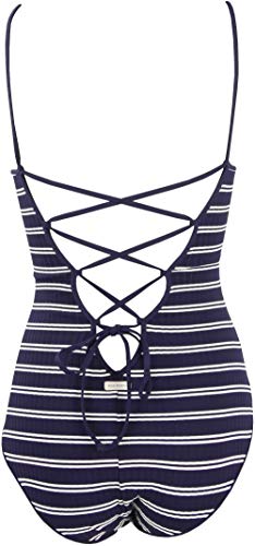 Red Point Beachwear, Mujer, Bañador, Foam Cruzado, Saboga, Talla ESP: 90B, Azul Marino