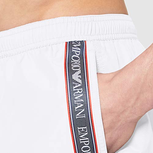 Red Shorts Beachwear Bold Logo Tape Bañador, Blanco (Bianco 00010), X-Large (Talla del Fabricante: 54) para Hombre