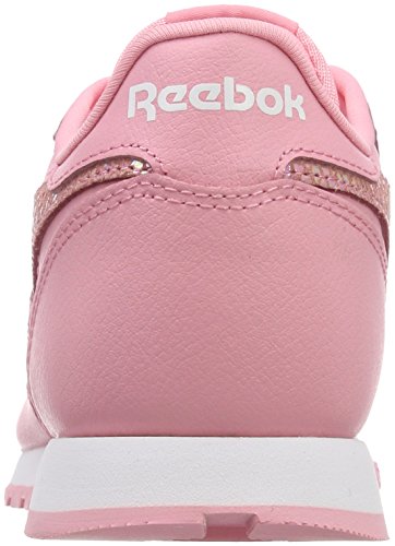 Reebok CL Leather Spring, Zapatillas de Deporte Mujer, Rosa (Pink/White 000), 36 EU
