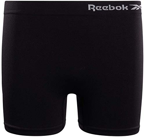 Reebok Girls Active Seamless Cartwheel Shorts (4 Pack), Size X-Large/16, Grey/Black