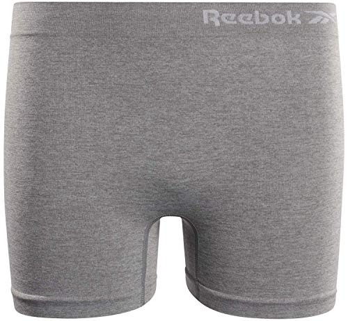 Reebok Girls Active Seamless Cartwheel Shorts (4 Pack), Size X-Large/16, Grey/Black