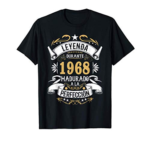 Regalo 53 cumpleaños hombres mujeres nacido en 1968 53 años Camiseta