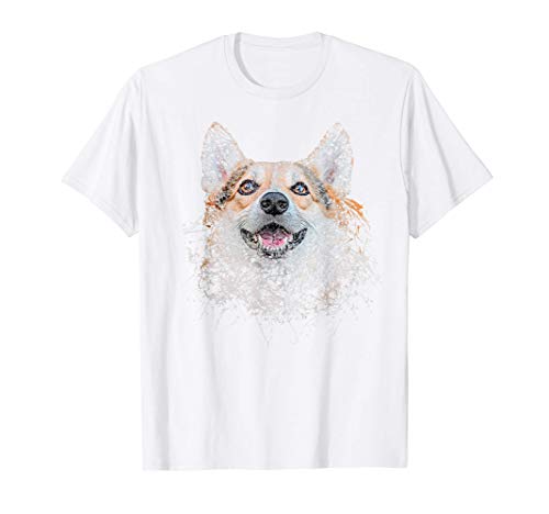 Regalo Mamá Papá Amante de los Perros Pembroke Welsh Corgi Camiseta