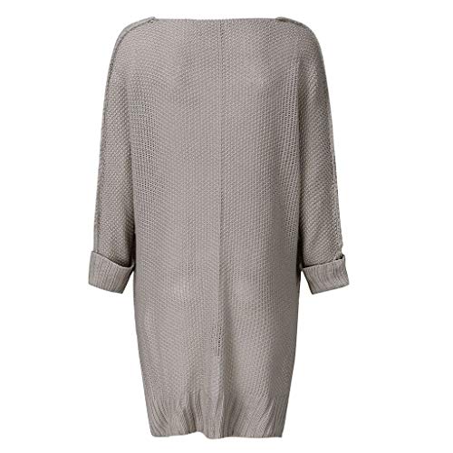 Reooly a Cruz Cardigan Barato cárdigan Mujer Primavera Chaleco Acolchado Cierre Abrigo Trenca Chaqueta Chaquetas de Punto Online Cardigan Largo Chalecos Dorada Cardigan Azul Marino Chaqueta