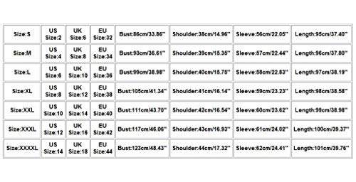 Reooly Mujer Abrigo Largo de Lana Elegante Abrigo Mixto Chaqueta Delgada Mujer Abrigo Largo(Negro,Small)