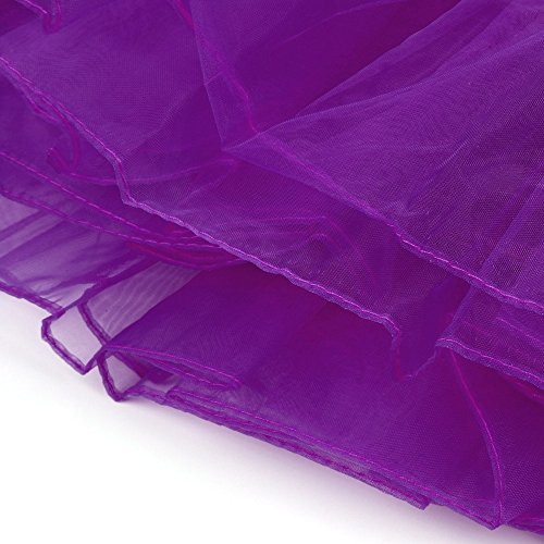 riou Falda Mujer Elástica Plisada Básica Patinador Multifuncional Corto Falda Cintura Alta Falda de Baile de tutú para Adultos Disfraz Ballet