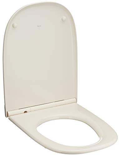 Roca A801327174 Colección Dama Retro - Asiento y tapa, color pergamón