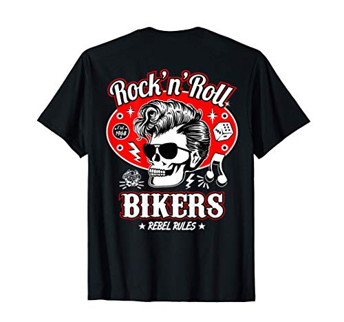 Rockabilly Ropa Motera Mujer Hombre Rockero Rock and Roll Camiseta