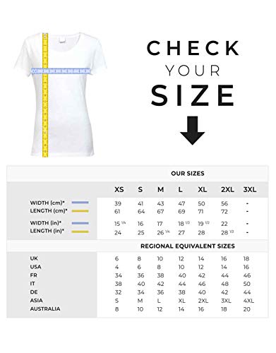 Rolling Stones Lick The Flag Camiseta Manga Corta, Azul Marino, Large para Mujer